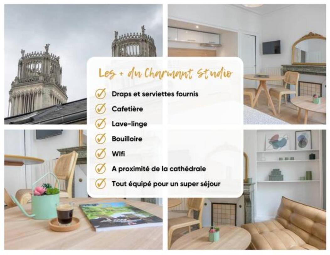 올리언스 Charmant Studio Vue Cathedrale Quartier Historique 아파트 외부 사진